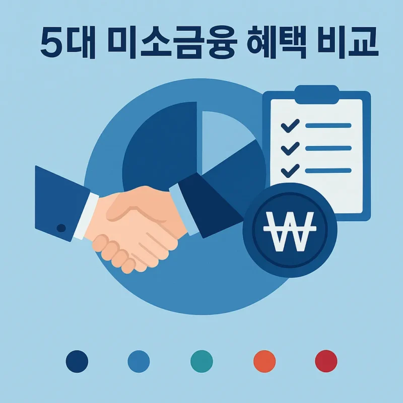 5대 미소금융제단