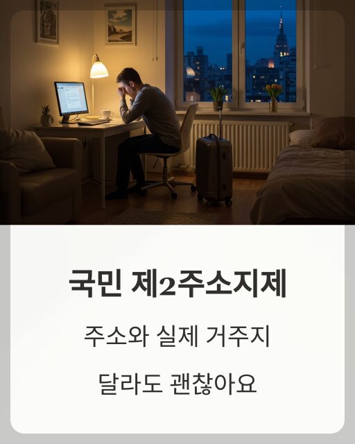국민 제2주소지제