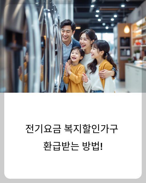 한전 고효율 가전제품 환급