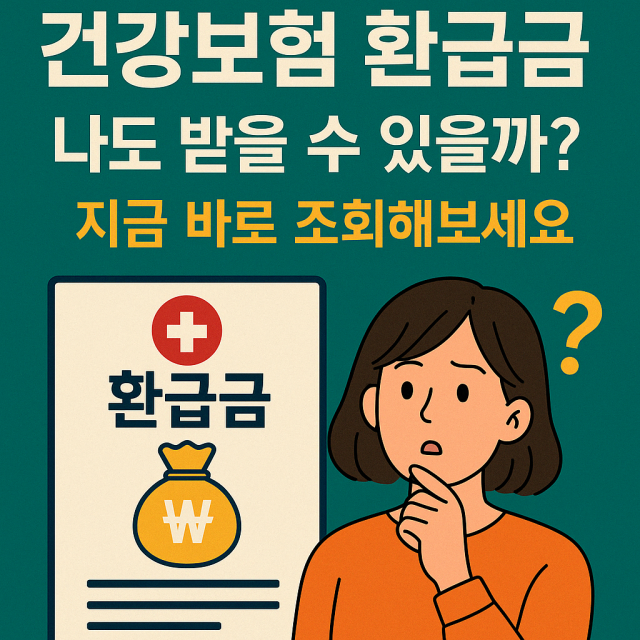 건강보험 환급금