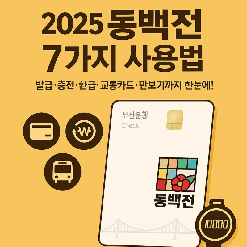 동백전 사용법