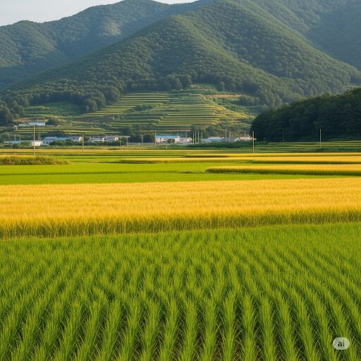 소만 이미지 드넓은 들녘