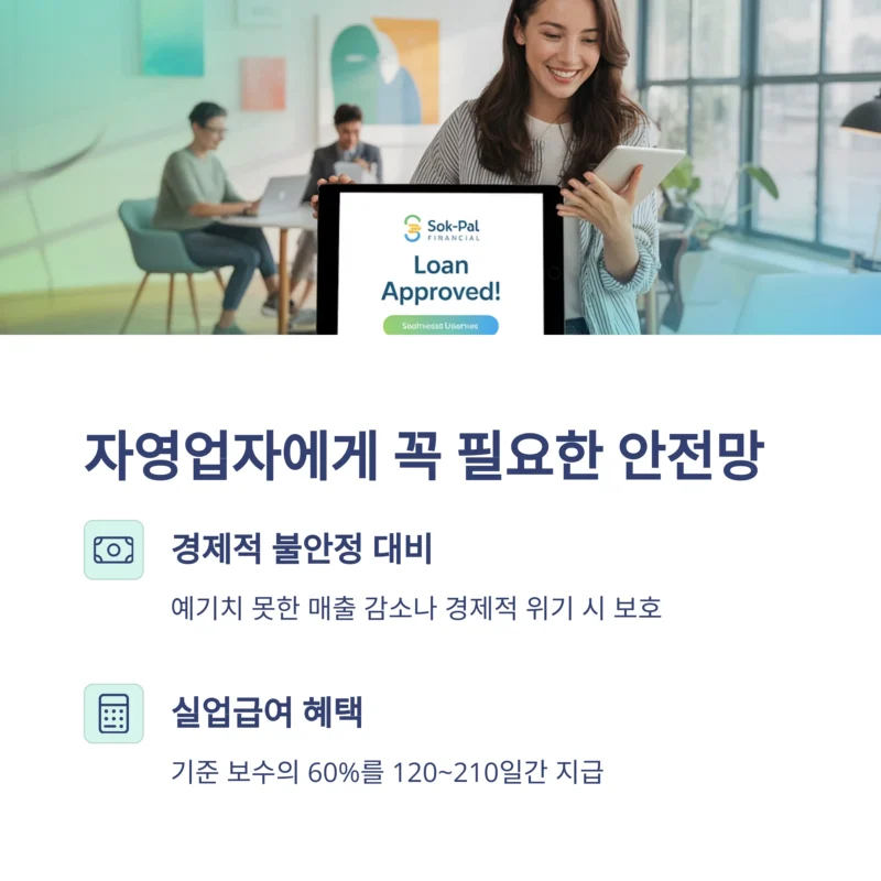 자영업자 고용보험 납부
꼭 필요한 안전망