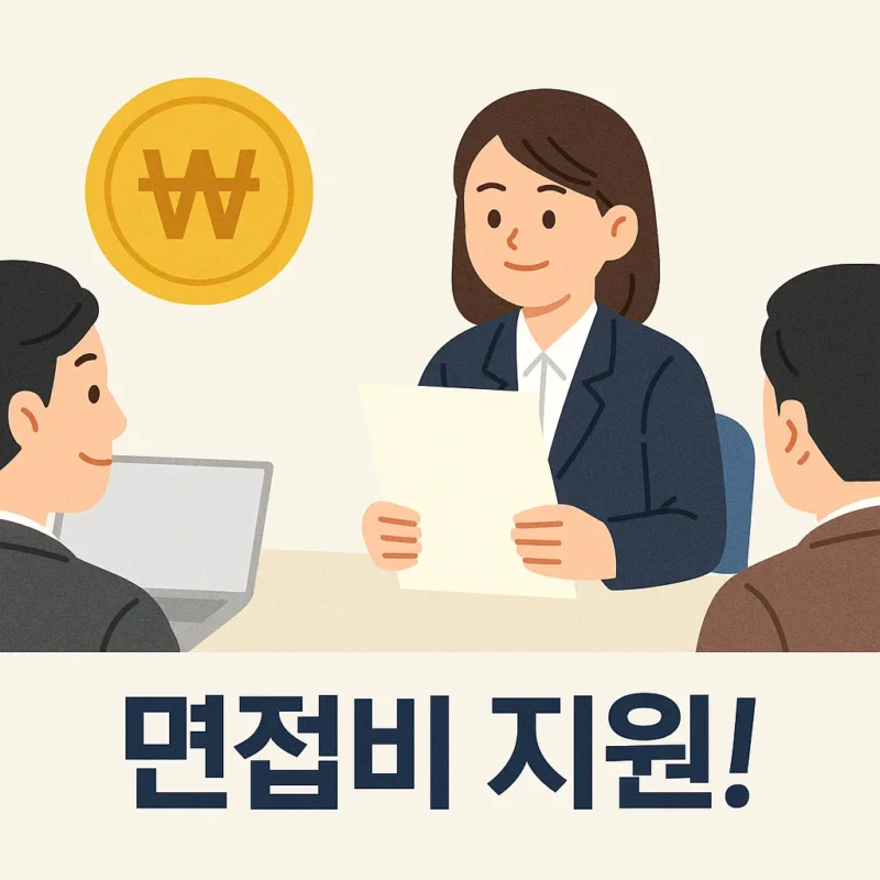 청년 면접수당 지원금