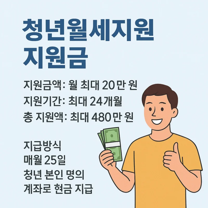 청년월세지원 지원금