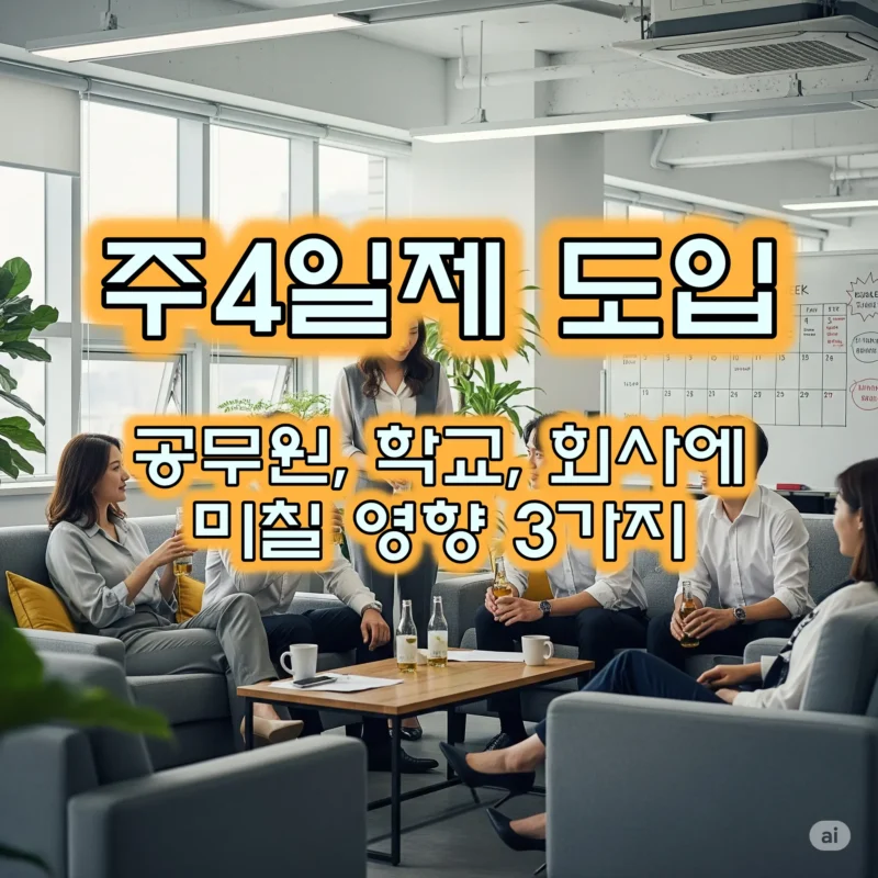 주4일제 도입