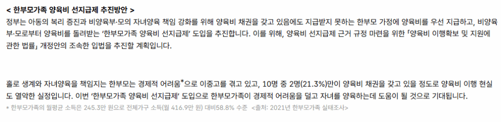 양육비 선지급제
배드파더스