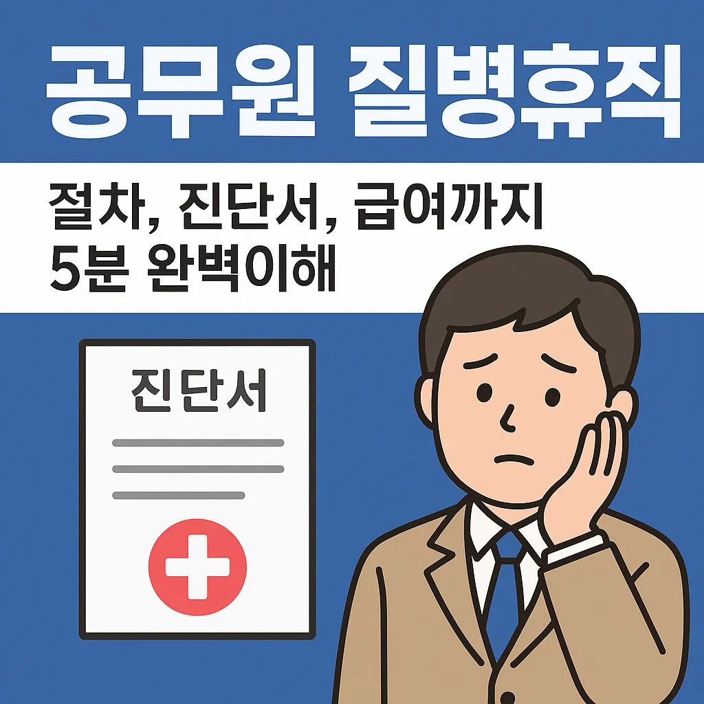 공무원 질병휴직