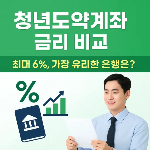 청년도약계좌 우대금리 비교