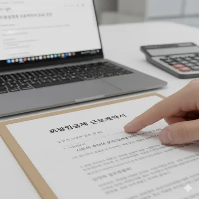 포괄임금제 근로계약서